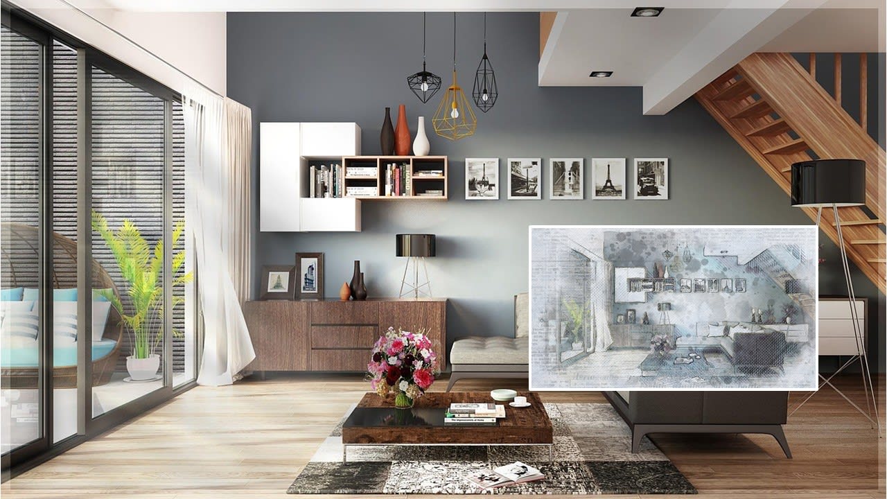 Vivienda reformada desde local comercial